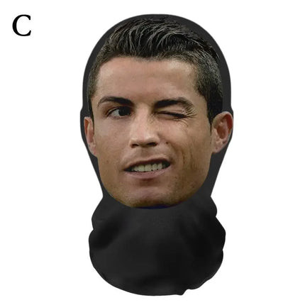 2026 NEW Interesting 3D Printed Funny Full Face Mask Celebrity Realistic Face Mask Party Cosplay Props Halloween