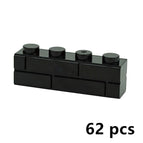 Black 1X4 62pcs