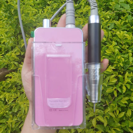TP301/322 Pink Color Nail Drill Brushless Nail Polisher Rechargeable Nail Sanding Machine Set Equipment Salon Manicure Pedicure