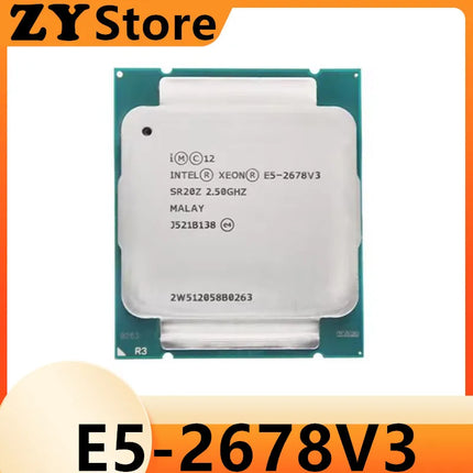 Xeon E5-2678V3 E5 2678v3 E5 2678 v3 2.5 GHz Twelve-Core Twenty-four-Thread CPU 30M 120W LGA 2011-3