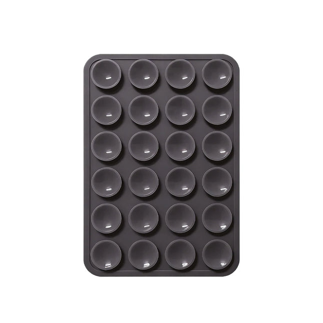 Doppelseitiges Silikon-Saugnapf-Pad zur Befestigung von Mobiltelefonen, selbstklebende Silikongummi-Saugnapfmatte zur Fixierung