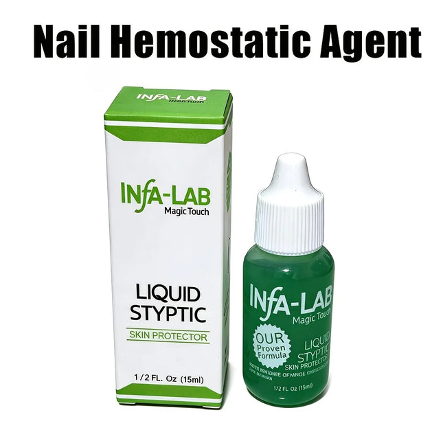 INFA-LAB Herramienta Hemostática para Uñas, Potente y Rápida para Detener el Sangrado, Exclusiva para Salones de Manicura