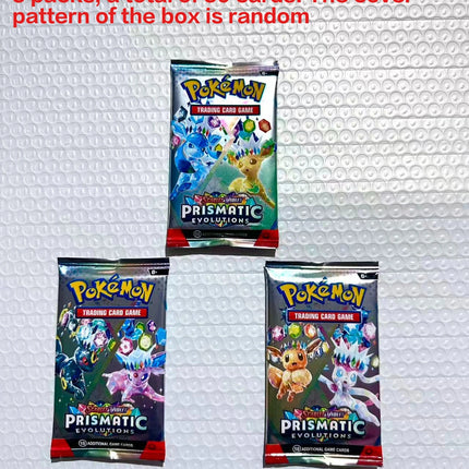 360Pcs Pokemon Card Destined Rivals Prismatic Evolutions Scarlet Violet 151 PALDEAN English Booster Battle Transaction Card