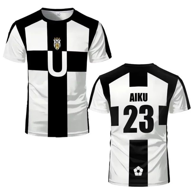 Blue Lock Anime Don Lorenzo Cosplay Shirt UBERS Trikot #23 AIKU Cosplay Kostüme #13 Barou Fußball Trikot 3D-Druck