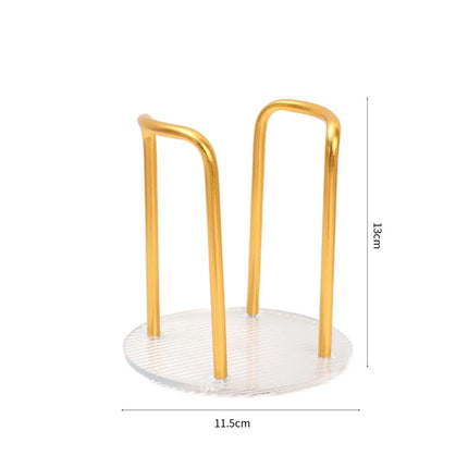 1/4PCS Acrylic Paper Cup Holder Household Disposable Cup Storage Rack Office Kitchen Living Room Counter Desktop Storage Rack