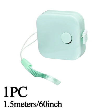 Sewing Tape Measure Dual Sided Retractable Ruler with Push Button Ruler for Weight Loss Medical Body Measurement Tailor Tool