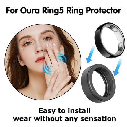 Silicone Cover for Oura Ring 5 Protector, Elastic Case for Oura Ring 5 Working Out - Protector for Working Out ﻿