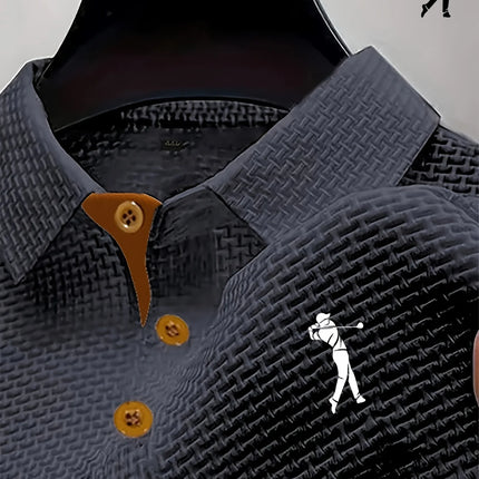 Summer Men's New Style Short Sleeve Polo Shirt Casual Top Fashionable Leisure Clothing for Men