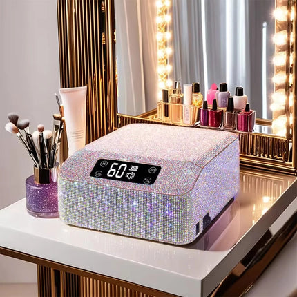 Rechargeable Nail Lamp lampara para unas brillantes 96W Diamond Nail Lamp Quick Drying Curing Lamp with 39 LEDs &HD Display
