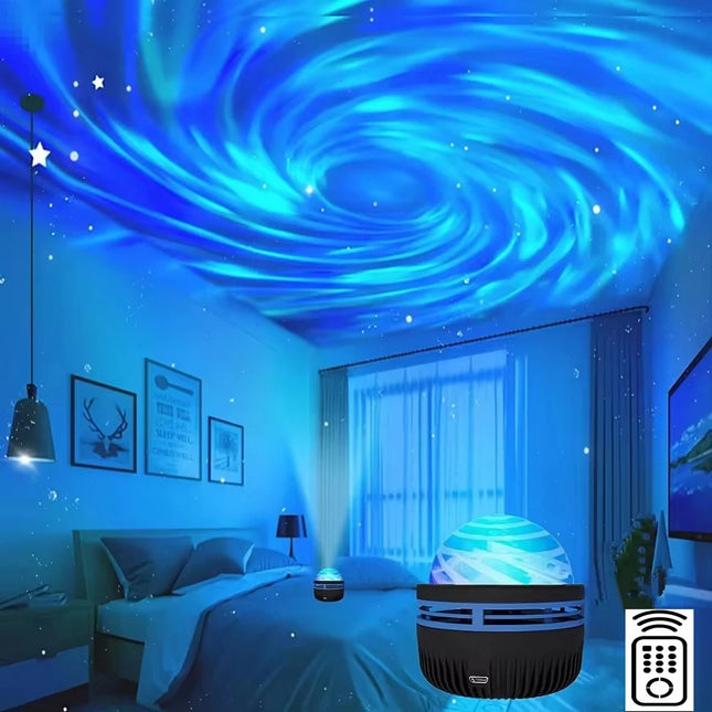 LED Galaxy Projector Light Colorful Galaxy Sky Projector Bedroom Night Light Kids Room Decoration - product image 7