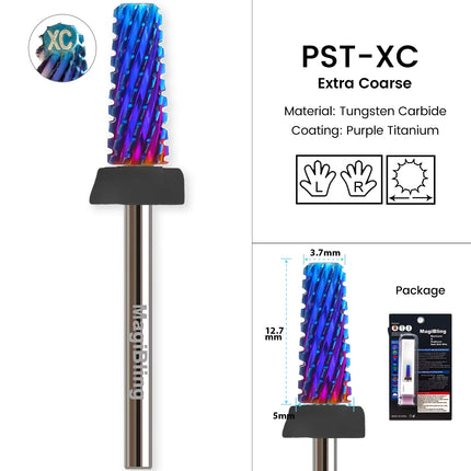 Tapered Barrel Nail Drill Bits Carbide Nails Grinding Head Milling Cutter 4XC Hard Soft Gel Removal Polishing DIY Tools