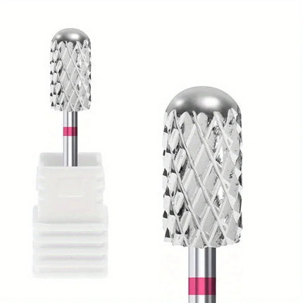 1PC Carbide Tungsten Nail Drill Bit Rotate Burr Milling Nail Cutter Bits Electric Drill Machine For Manicure Pedicure Accessorie