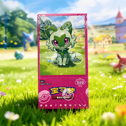 GEM Pack Original Vol.1&2 Pokemon Cards in Chinese Scarlet and Violet Trading PTCG Bag Box NO Cbb1C Card Surprised Gift