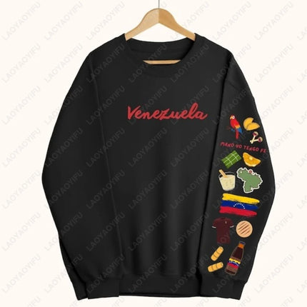 Free Venezuela Hasta El Final Gift Hoodie Men Women Novelty Fashion All Match Pullover Trending Hipster Streetwear Sweatshirt