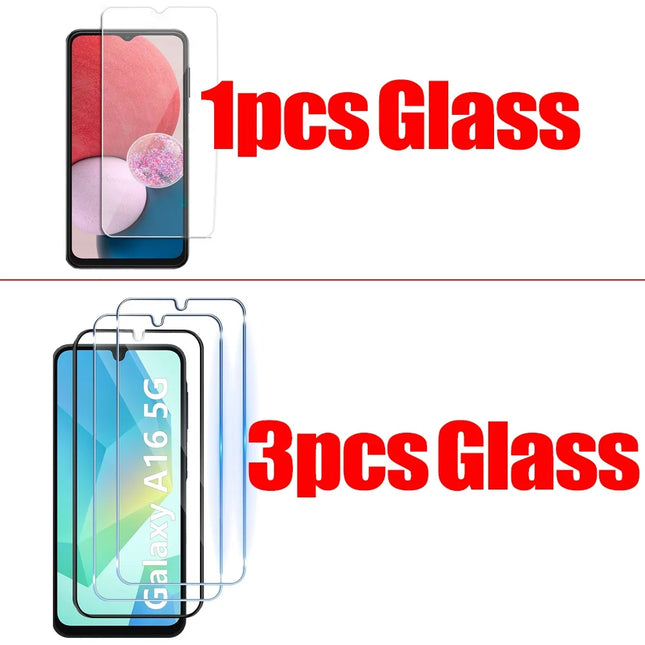 1~5 Stück Displayschutzfolie für Samsung Galaxy A57 A37 A17 A27 A16 A15 A25 A24 A56 A36 A55 A54 A53 A52 A52S A51 Panzerglas A17