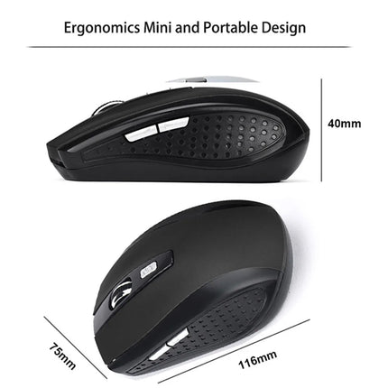 2.4G Wireless Mouse 2.4Ghz Gaming Mouse 6D Optical Wireless Mouse Slim Mini Noiseless Mice DPI1600 for MacBook PC - product i