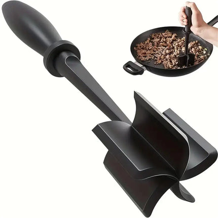 1pc Meat Chopper, Meat Shredder, Heat Resistant Suitable For Hamburger Meat Ground Beef Smasher - product image from BSM MART