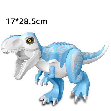 Jurassic Dinosaurs Building Blocks Indominus Rex DIY Big Size Tyrannosaurus Action Figure Models Children Toys Animals Gifts
