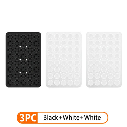 Silicone Suction Cup Phone Holder Multi-Functional Anti-slip Mobile Fixture Pad Double Sided Detachable For iPhone Huawei Tablet