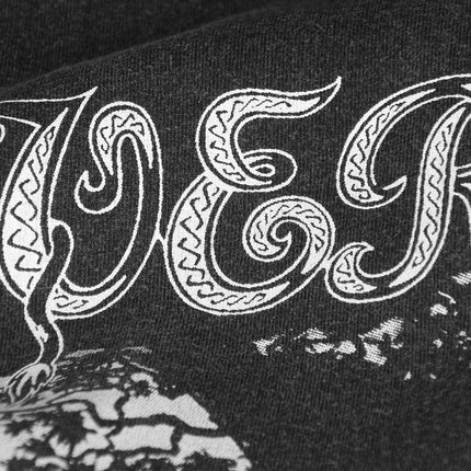 Ulver T Shirt The Madrigal Of Night Black Metal Satyricon Agalloch Washed Cotton Men's Tops Clothes Printed Unisex Graphic Shirt