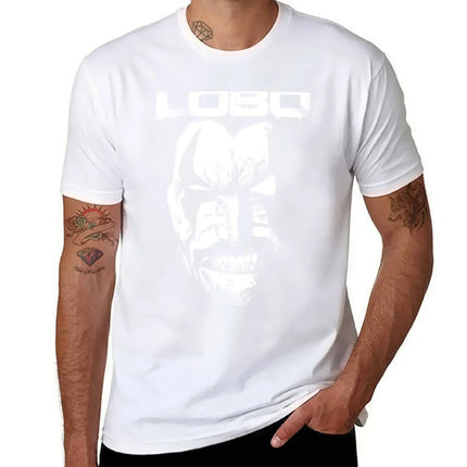 Lobo T-Shirt customs summer clothes new edition plain white t shirts men