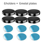 6PCS Black-Fixed