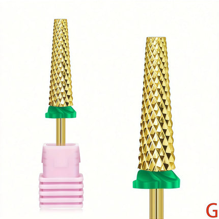 1 Pc 24mm Tungsten Steel Nail Drill Bit Extra Long Cuticle Cutter Fast Removal Polishing Tool for Nail Art And Skin Care