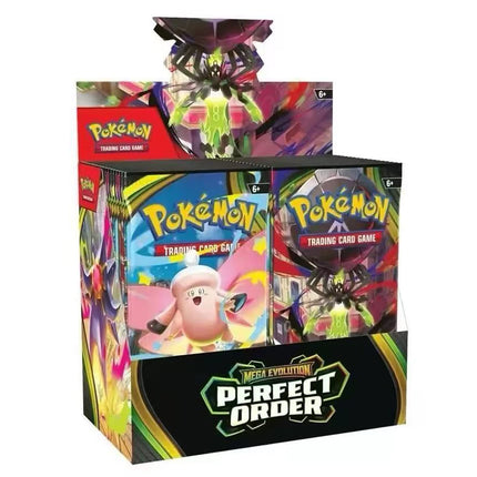 360Pcs Pokemon Card MEGA EVOLUTION Perfect Order 151 Surging Pokémon Cards Game English Booster Battle Transaction Card Gift