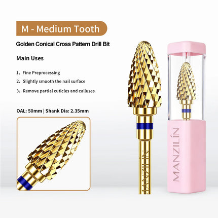Tungsten Carbid Nail Art Drill Bits Accessories Milling Cutters Gel Polish Remover Nail Electric Professional Manicure Tools Tip