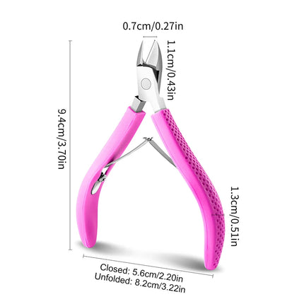Cuticle Nail Nipper Manicure Cutter Trimmer Cuticle Pusher Nail Care Tools Remover Clipper/Scissors Nail Art Tool