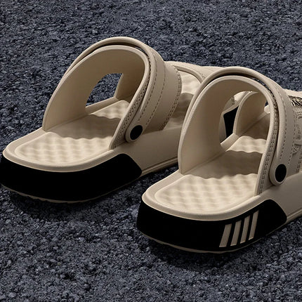 2026 Men Slippers Summer EVA Soft-soled Platform Slides Sandals Indoor Outdoor Walking Beach Shoes Flip Flops Mens Home Shoes
