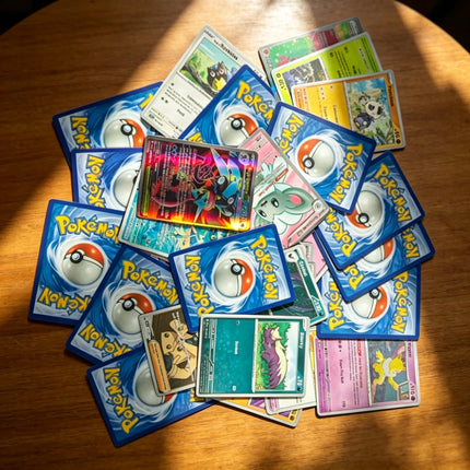 90/360PCS Pokémon Card Packs 151， ASCENDED HEROES 。Evolutions,PALDEAN FATES,English Reinforcement,Battle Transaction Card Gift