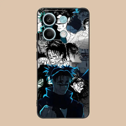 Jujutsu Kaisen Choso Mobile Phone Case for POCO M7 M6 M5 M4 M3 X7 X6 X5 X4 X3 Pro GT 5G Colour Printing Cover Smartphone Luxury