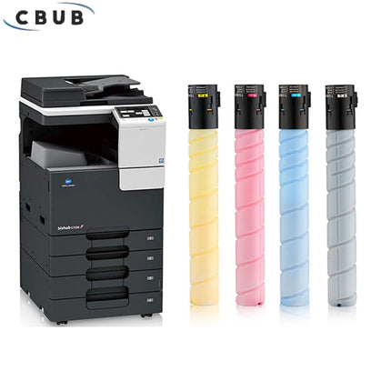 4PC/1Set TN324 Bizhub C225 C258 C308 C368 For Konica Minolta Toner Cartridge Color Copier Compatible Japan
