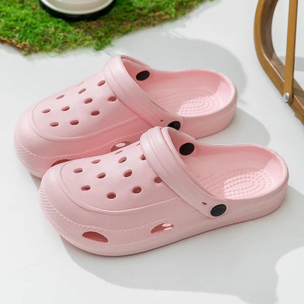 Clogs Women Sandals Summer Casual EVA Lightweight Outdoor Women's Shoes Anti Slip Thick Sole Beach Slides Casual Garden Shoes