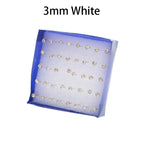 3mm White CZ