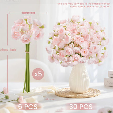Ranunculus Flowers - artificial flowers for DIY bouquets (photo 6 of 11)