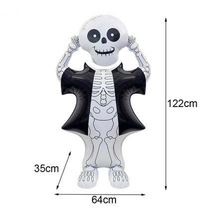 Halloween Horror Simulation Fake Dead Body Prop Inflatable Body Indoor Outdoor Yard Garden Haunted House DIY Decor Supplies