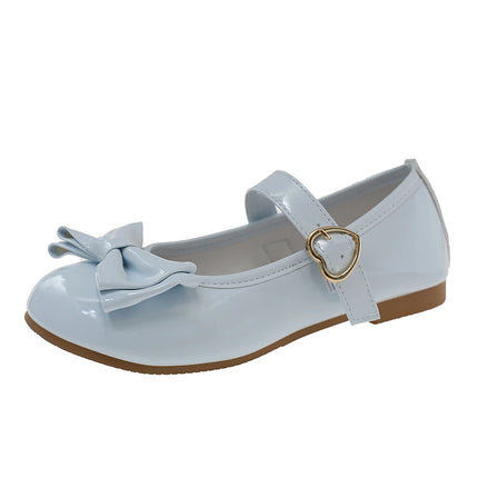 Lolita Mary Jane Shoes for Women Sweet Bowknot Round Toe Flat Shoes Cute Style Daily Princess Ballet Flats Sapatos Femininos