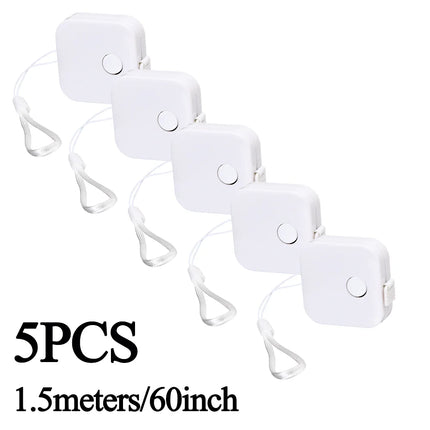 Sewing Tape Measure Dual Sided Retractable Ruler with Push Button Ruler for Weight Loss Medical Body Measurement Tailor Tool