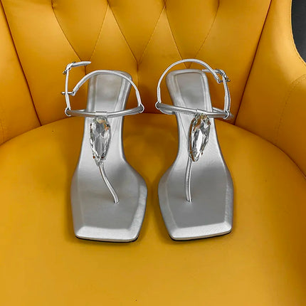 2026 New French Retro Wedge Toe-Loop Sandals for Women, Summer, Pair with Dresses, Fairy Vacation Beach Roman Shoes