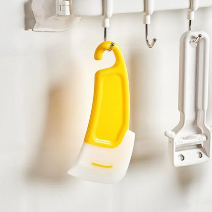 Cleaning Spatula Kitchen Scraper Soft Blade Scraper Brush Dirty Pan Pot Dishes Cleaner Tools Cooking Baking Tool - product im