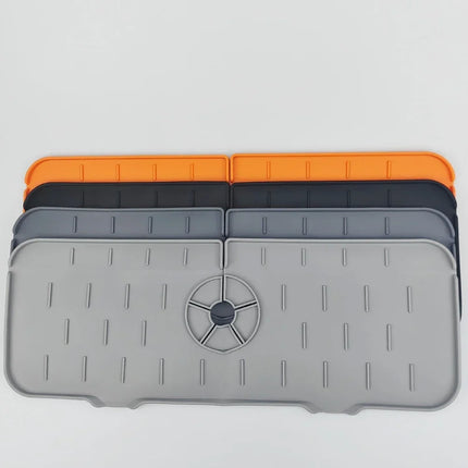 Silicone Mat Gourmet Faucet Kitchen Accessory Home Appliance Sponge Rack Kitchens Accessories Kitchen Sink Splash Guard for You