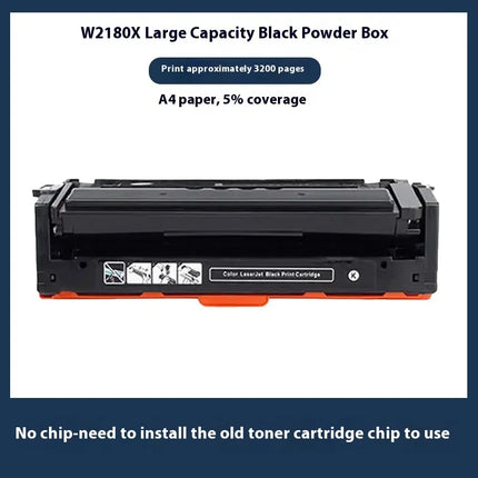 218X 2180X 2182X 2183X 2181X Toner Cartridge No chip for HP Color Pro MFP 3201dw, MFP 3301cdw 3301fdw 3301sdw Printer