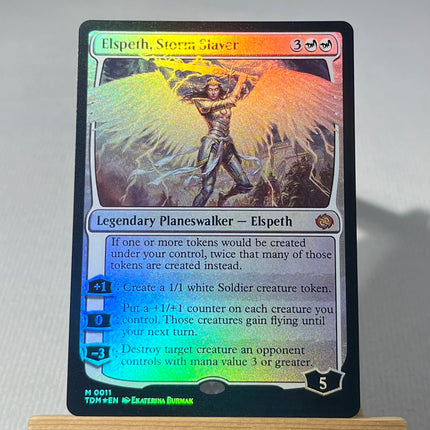 TDM DEF PSPL FDN J25 FOIL6-02 Tcg proxy magic cards Ugin, Eye of the Storms Elspeth, Storm Slayer Radiant Lotus gather