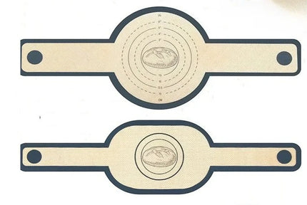 Silicone Bread Sling Mat for Dutch Oven Portable Long Handles Non-Stick Reusable Mat Easy Clean Sourdough Transfer