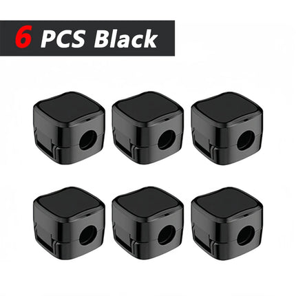 iLMH Non-magnetic Strong Cable Clips Adjustable Cord Holder, Adhesive Under Desk Mgmt Organizer, Home Office Car Wall Desktop