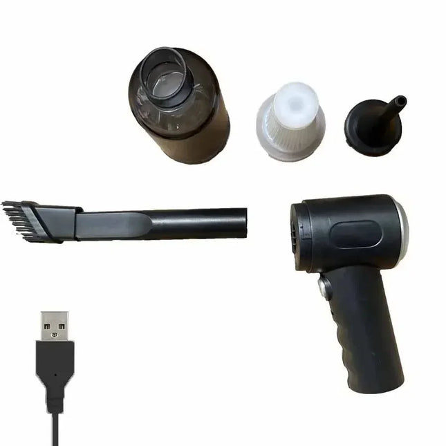 Aspiradora de coche inalámbrica de 9000Pa Carga USB 1200mAh Electrodoméstico de limpieza portátil Mini aspiradora húmeda y seca para el hogar