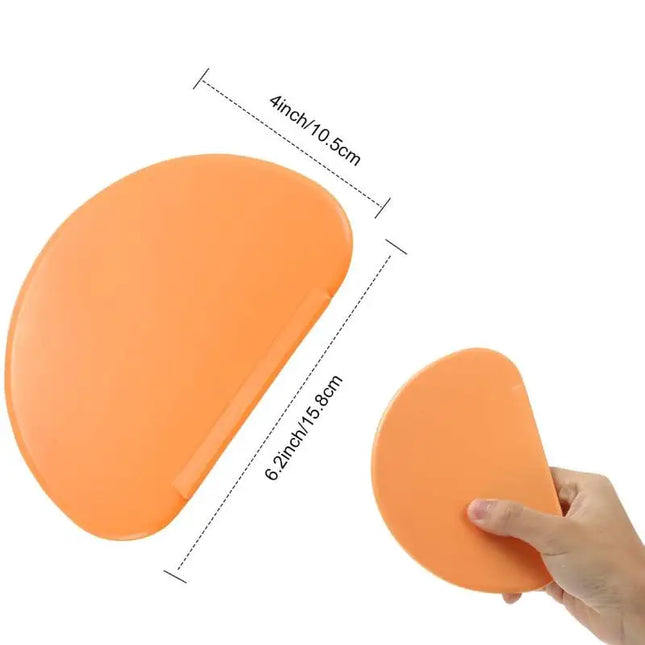 Flexible Kitchen Scraper Dough Cutter Pastry Spatula Pizza Bread Cake Icing Fondant Baking Mixing - product image 6