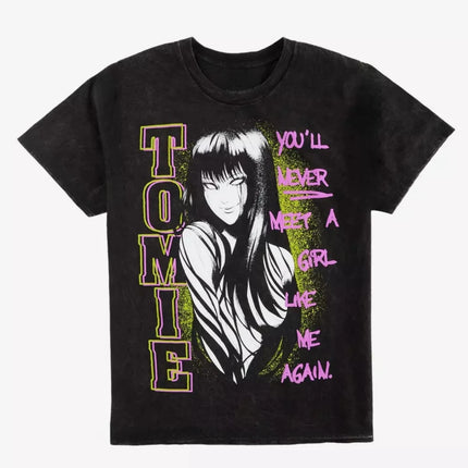 Junji Ito Uzumaki The Black Lighthouse  T-Shirt Cotton Graphic Tee Men Women Summer Streetwear